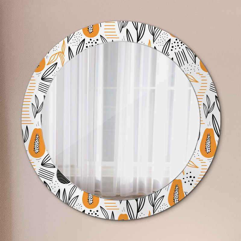 Huldar Glass Flat Wall Mirror