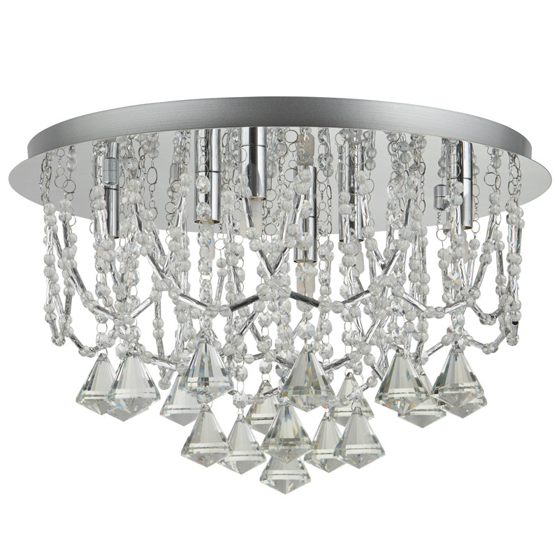 Jarrett Crystal Flush Mount