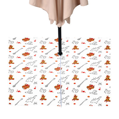 Geometric Halloween Tablecloth
