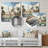 White Emirates Islam Sheikh Zayed Mosque I - Islam Metal Wall Art-1339951011