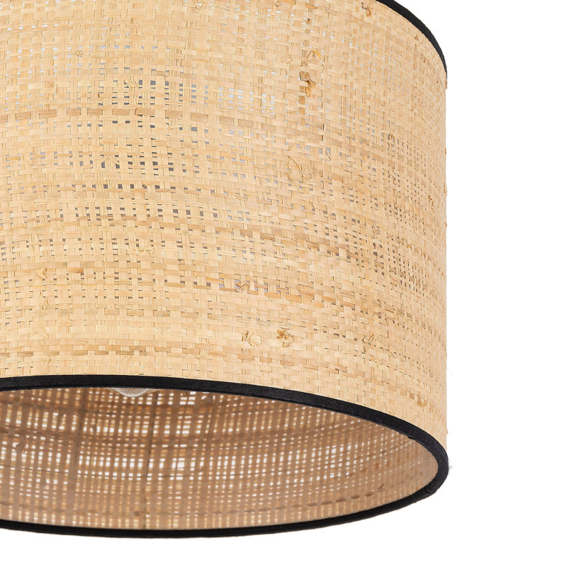 Adiana 1 - Light Beige Drum Pendant
