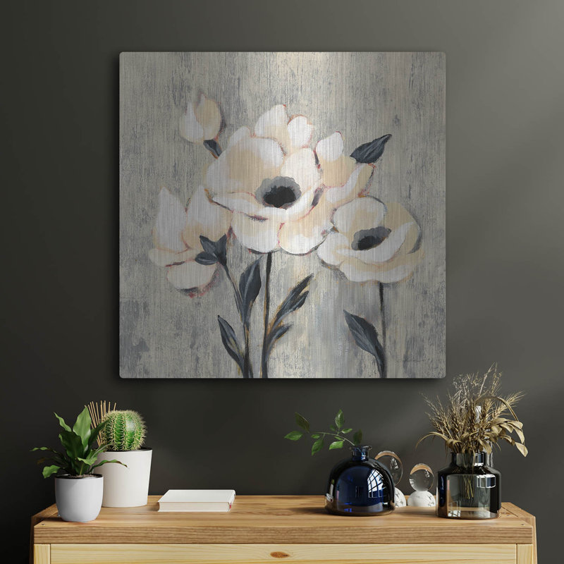 "Graphic Floral II" par Silvia Vassileva, H 24 po x l 24 po