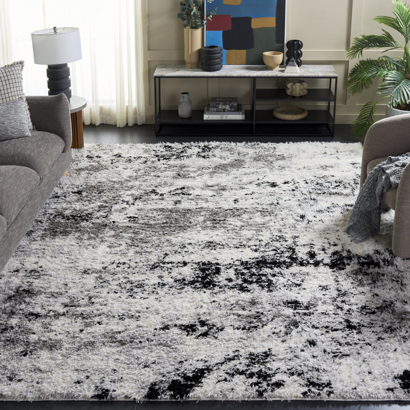 Aneta Performance Abstract Rug, Rectangle 8' x 10'