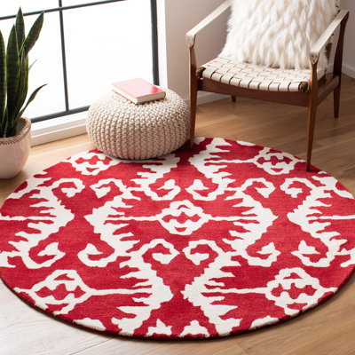 Kouerga bHand Tufted Wool Southwestern Rug