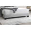 Lit double tapissier 1Pc avec DEL-123985517