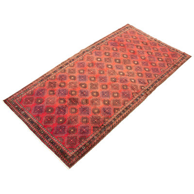 Tapis intérieur en laine 5 pi 4 po x 9 pi 11 po à la main one-of-kind-noué la 1980 anatolian Alcott