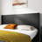 Queen Size 64.4" Wide Black Oak Wood Headboard, Modern Wall Mounted Fluted Wingback Design Thought, Elegant Real Constitution, Contemporary 3d Configured Look, And Easy To Assemble Quickly Bed's-94707370-94707371