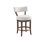 Rendezvous Swivel Upholstered Stool