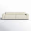 Canapé en lin crème Taf Furniture Olafur-2045260331