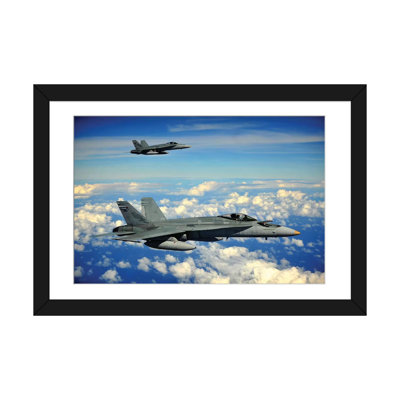 " Two Royal Australian Air Force F/A-18 Hornets " by Stocktrek Images