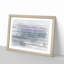 The Horizon in Abstract - Picture Frame Graphic Art Print-55738214-55738212
