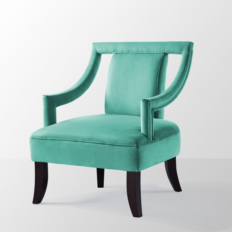 Fauteuil d'appoint Teri, Bleu sarcelle