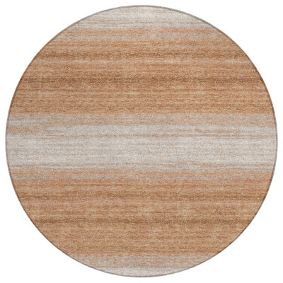 Nira Orange Washable Indoor-Outdoor Rug - 