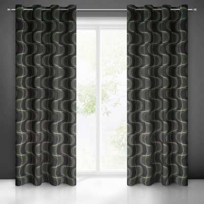 Akaya Blackout Curtains Single Panel
