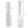 Reculver 11.8'' W x 66.9'' H x 9.5'' D Linen Cabinet