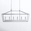 Hertford 6-Light Steel Dimmable Linear Chandelier-1730056965