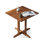 Nut-brown Rectangular Solid Wood Dining table