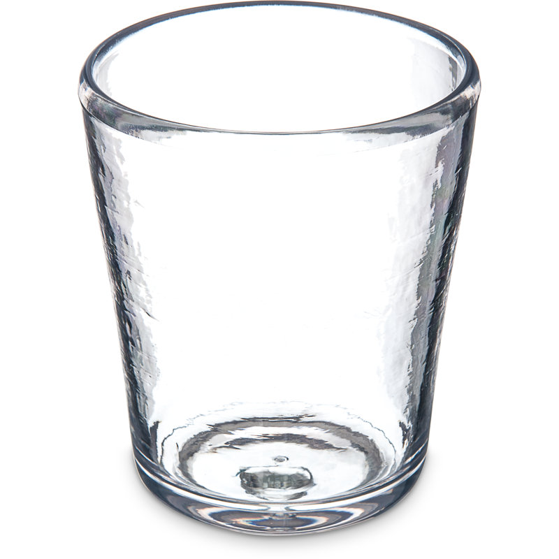 14 oz Plastique verre à whisky, Transparent