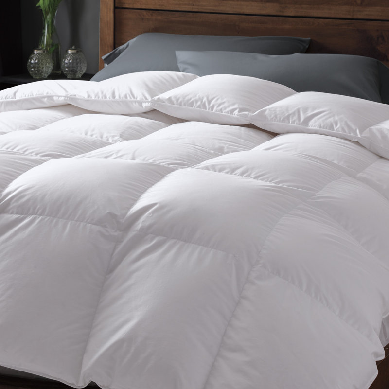 Cuddledown Sateen 800FP Down Comforter, Twin , Winter
