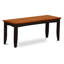 L'ensemble de table de salle à manger 6 pièces contient une table de cuisine carrée avec feuille papillon et 4 chaises de salle à manger avec banc, noir et cerise