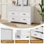 Commode double à 7 tiroirs l 47,24 po-414373181