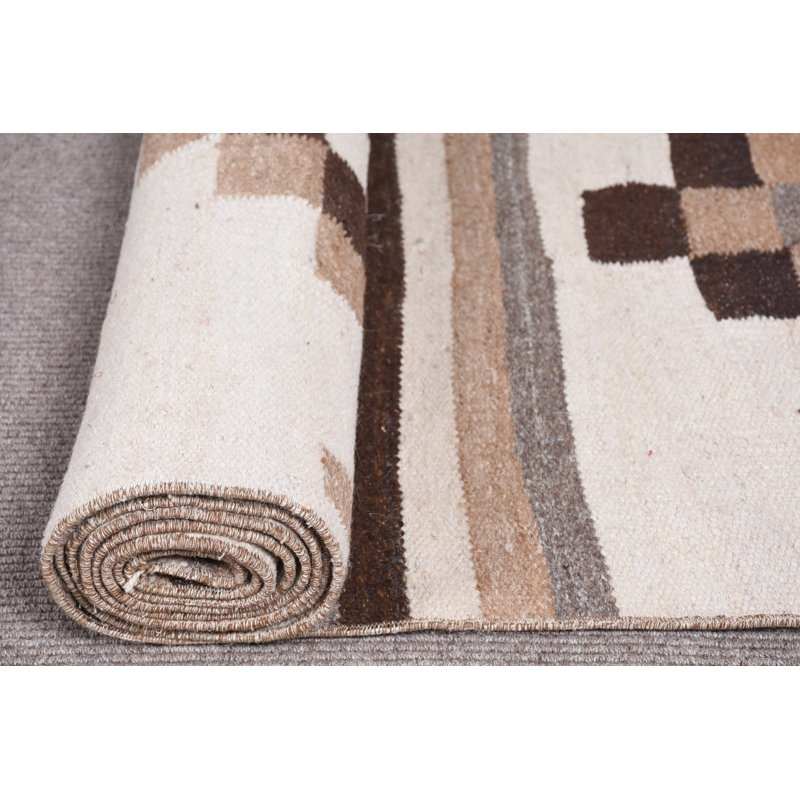 Tapis antique, tapis tissés à la main, tapis turcs, tapis long coureur, tapis beige, tapis rétro