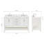 Meuble-lavabo double 60 po ARIEL Moille-946952732-977221448