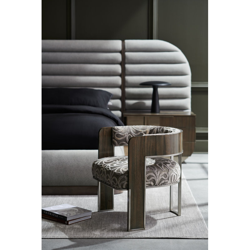 Modern Streamline Barrel Chair