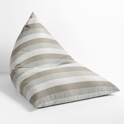 Large Sunbrella Outdoor Friendly Bean Bag Lounger by Dovecove