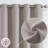 Grommet Room Darkening Linen Textured Curtain-607110990-607110978