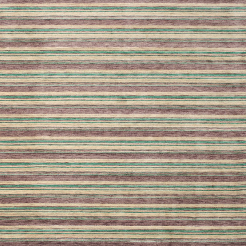 Striped Indoor Rug, Square 4'