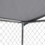 Dog Kennel Outdoor With Waterproof Canopy 181" * 181" *71.65"