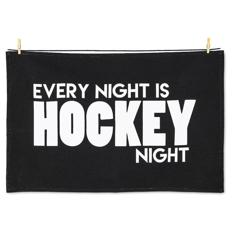 Serviette éponge Hockey Night ...