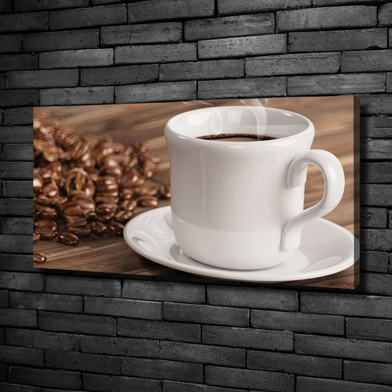 Cup Of Coffee - No Frame Print on Canvas
