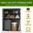EHHLY Vertical 5.6x2.3ft HDPE Storage Shed, Waterproof UV Resistant Lockable-121193358