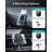ESR HaloLock Wireless Car Charger with CryoBoost Frosted Onyx