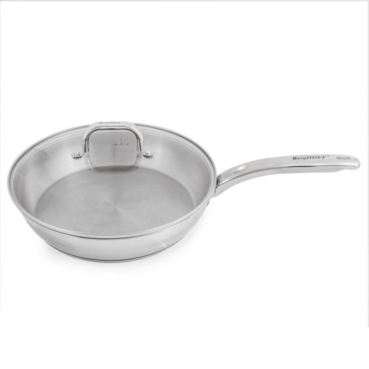 10 Stainless Steel Pan by Ozeri, 100% PTFE-Free Restaurant Edition 