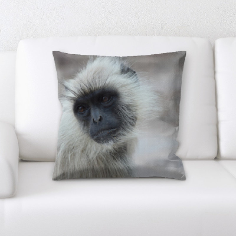 Microsuede Throw Pillow