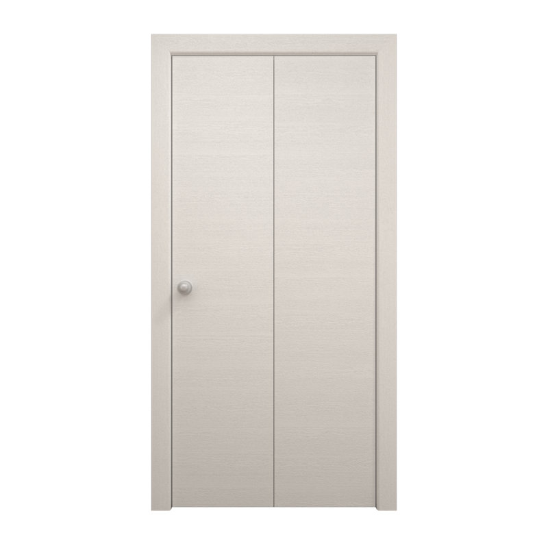 Portes coulissantes pliantes pour garde-robe | Ego 5000 | Ensemble de quincaillerie pour moulures robustes | Portes de garde-robe de chambre en bois massif