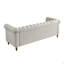Canapé Chesterfield en velours 84,65 po-205154314