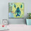 Toile épique Graffiti «Underwater World 1» par Farida Zaman, 12 po x 12 po-1076694566