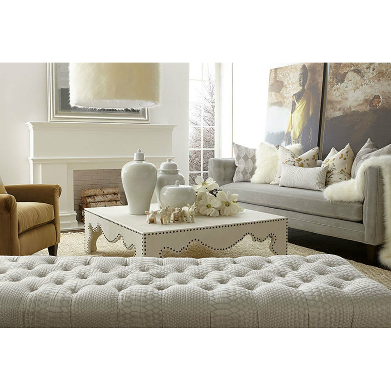 Pot en porcelaine blanc 19 po