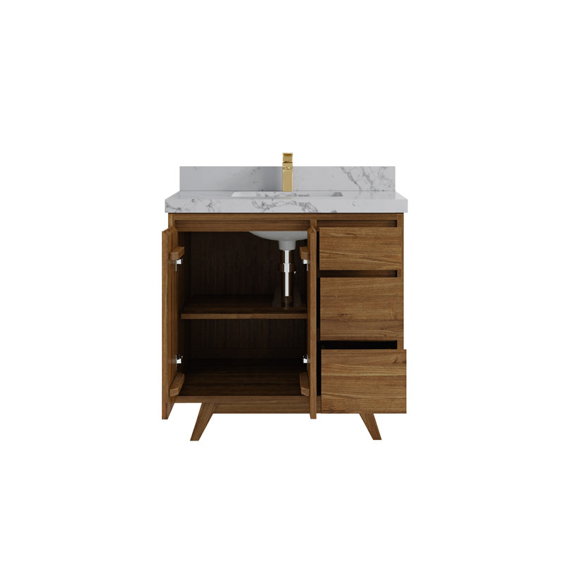 Ensemble de meuble-lavabo simple 36 po Kristoferis