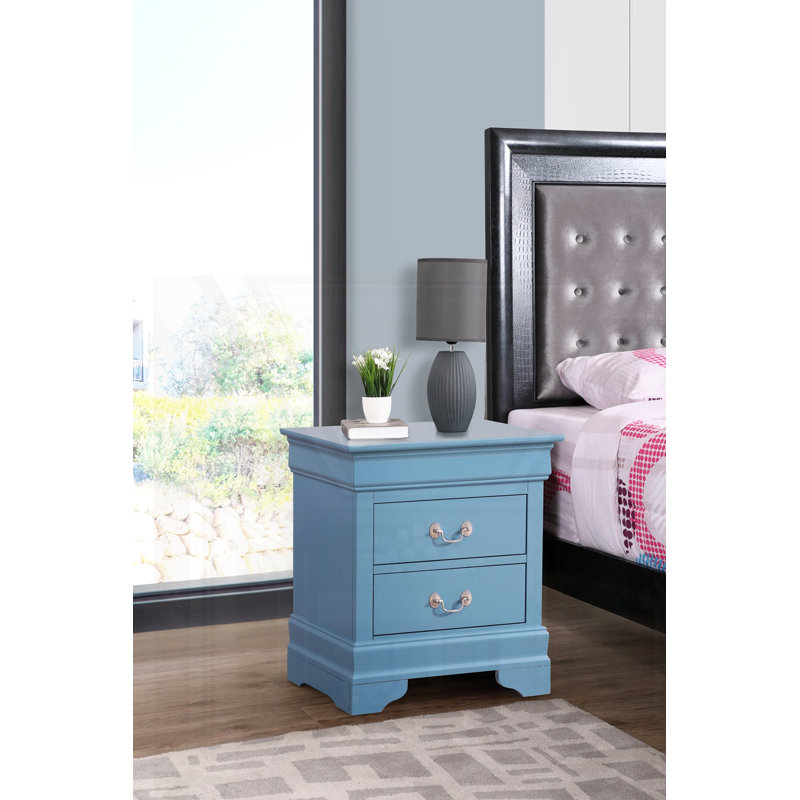 Nightstand For Your Bedroom, Teal