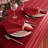Robyn 100% Polyester Striped Square Napkin-1441832837