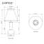 Lampe de table Lavonia-131204616-131204621-131204622