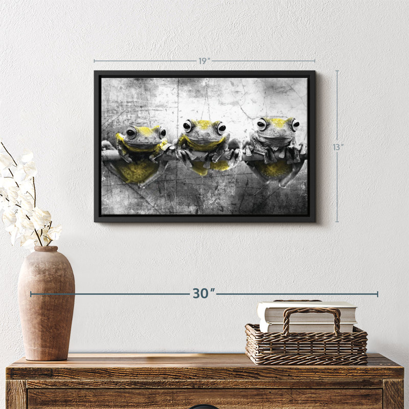 Reproduction d'art sur toile, H 13 po x l 19 po