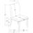 Herran Upholstered Dining Side Chair Beige