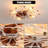 Low Profile Caged Ceiling Fan With Lights Remote Control, Embedded Modern Industrial Ceiling Fan-9079877