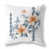 Motif floral bleu / blanc